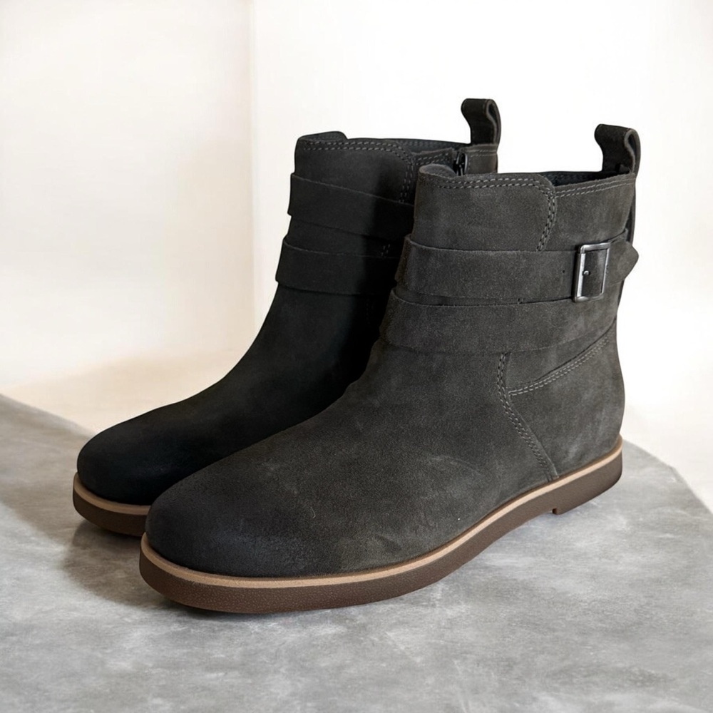 UGG Women's Josefene Green Suede Ankle Boots! Size 9! - Picture 3 of 13